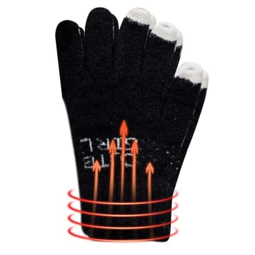 awakentti Gants chauds pour femmes, gants thermiques antidérapants pour temps froid, gants chauds pour écran tactile, pour l´escalade, le cyclisme, le patinage, la randonnée et la course à pied rm9ynbVb