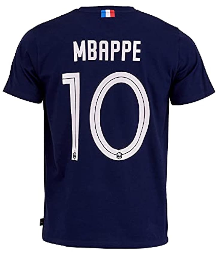 Equipe de FRANCE de football T-Shirt FFF Kylian MBAPPE - Collection Officielle SkuAe3Ft