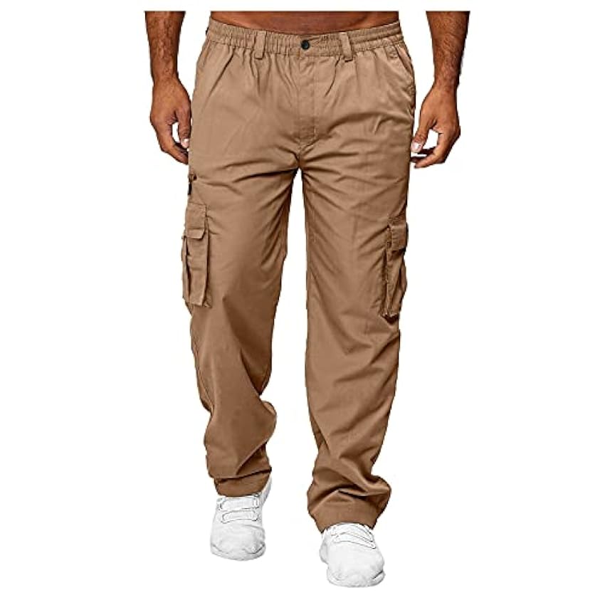 RMH Pantalon cargo pour homme - Pantalon de jogging pour homme - Pantalon de randonnée - Pantalon de sport - Salopette longue - Pantalon de travail - Pantalon d´extérieur pour homme - Pantalon de 5J9PRwmZ