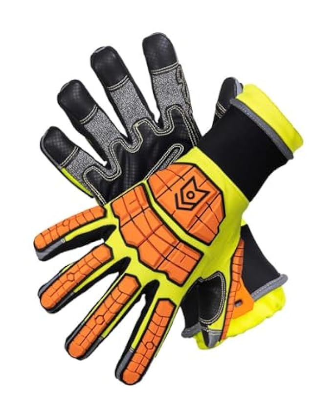 MOG Masters of Gloves RESQ 7901 Gants de sauvetage résistants aux coupures, gants d´intervention avec niveau de protection extrêmement élevé, protection contre les coupures, protection contre les jK6gyfNL
