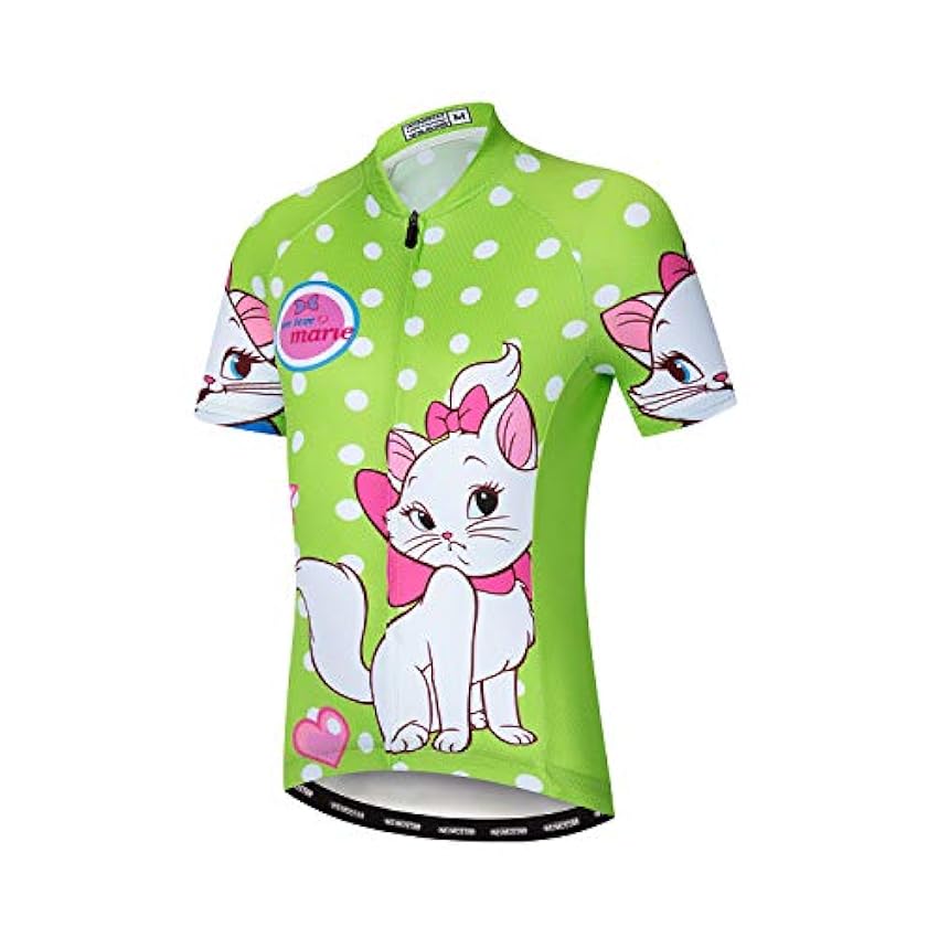 Maillot de cyclisme pour enfants, T-shirt à manches courtes pour garçons et filles, haut de dessin animé, respirant, séchage rapide, S-XXL DMpe7i9b