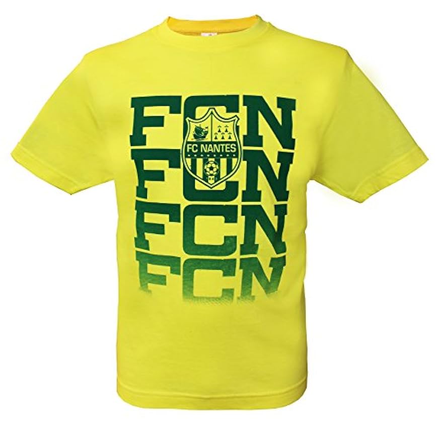 FC NANTES T-Shirt Collection Officielle FCNA - Ligue 1 Football - Taille Enfant garçon fOIjkltQ