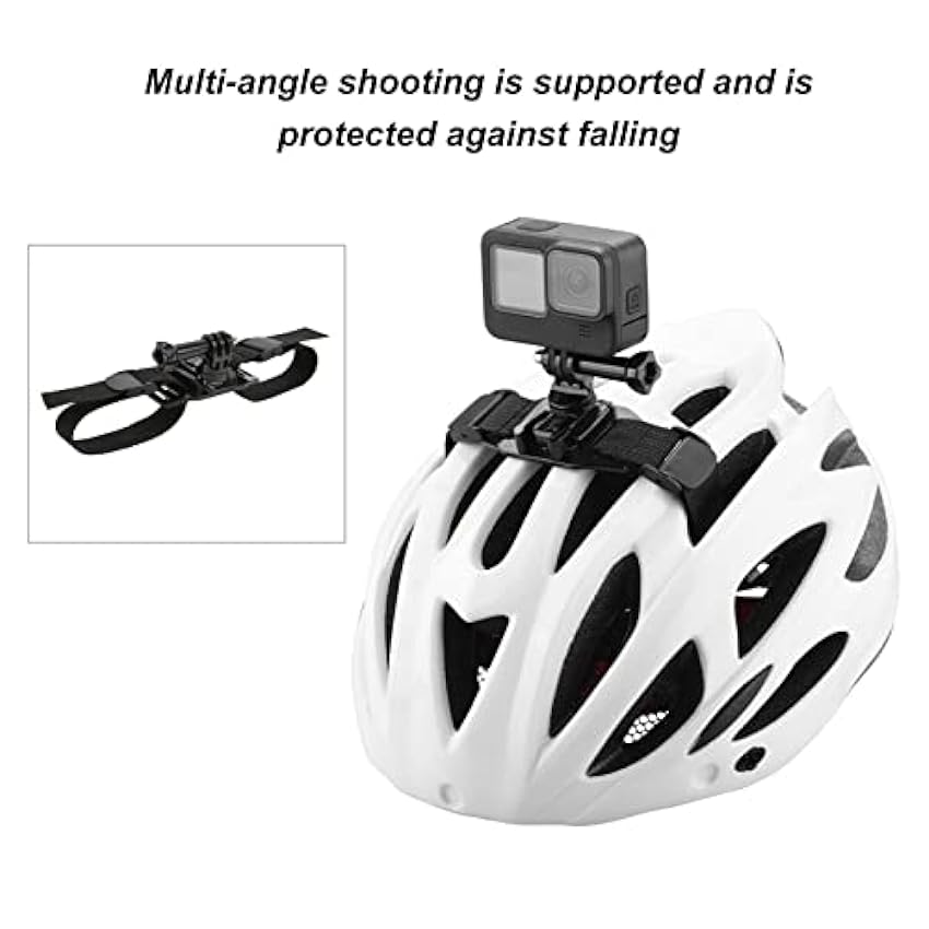 Support de tête de caméra, Sangle de Montage de Casque de tir Multi-Angle sûre Anti-Chute pour caméra de Mouvement One R A1ZMwNVn