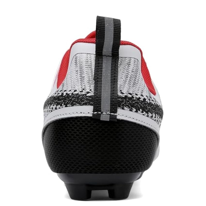 SDEQA Chaussures de Cyclisme pour Homme Femme, compatibles avec Look SPD SPD-SL Delta Cleats Chaussures de vélos de Route Intérieur/Extérieur T6EQen4p