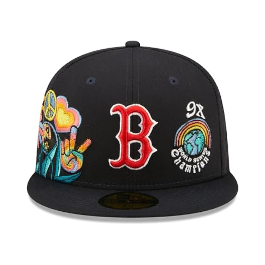 New Era 59Fifty Fitted Cap - Groovy Boston Red Sox esxVOLy7