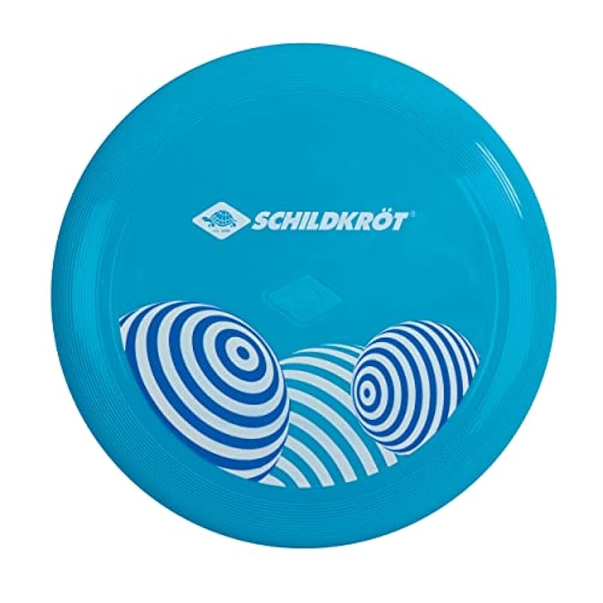 Schildkröt Speed Disc Ocean, Disque à Lancer, 130 g, 25 cm de Diamètre, Frisbee dans Un Nouveau Design Tendance, Couleurs Assorties, 970350 g7q8Dvum
