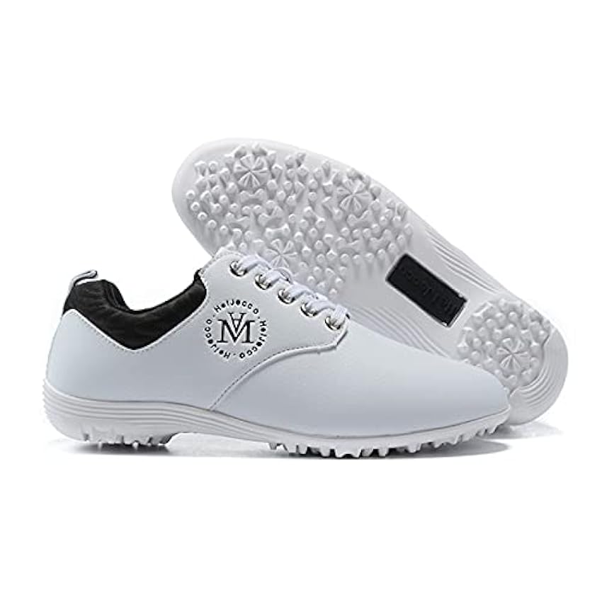 Shhyy Chaussures de Golf pour Dames ​d´entraînement Respirantes, légères et Confortables, Chaussures de Golf Professionnelles antidérapantes d´extérieur JzH6Q5Ao