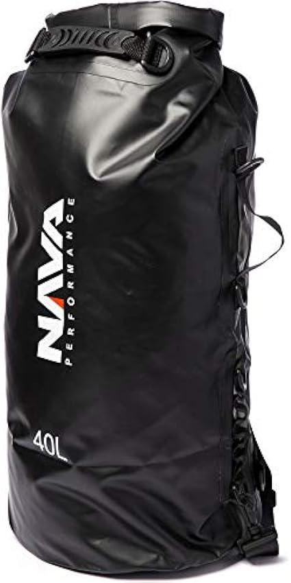 Nava Performance 40L 40 litres Capacité Drybag Dry Sac à Dos avec Rucksack Sac Straps - Noir - Unisexe 0b686pBO