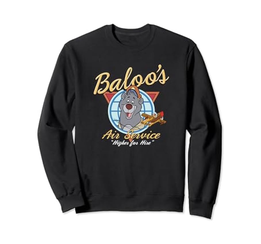 Disney Talespin Baloo´s Service Sweatshirt R5bsPHAO