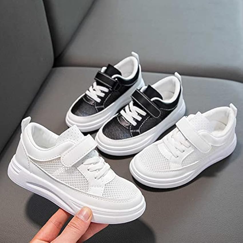 Rubu22a Chaussures de tennis pour enfants - Printemps et été - Respirantes - Antidérapantes - Chaussures de sport pour enfants - Chaussures de sport en maille - Chaussures pieds n y9ObSnVk
