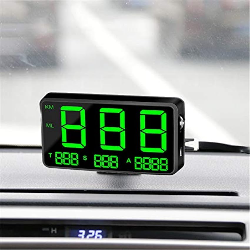 Compteur de vitesse universel à affichage tête haute avec GPS HUD de voiture 5,5 