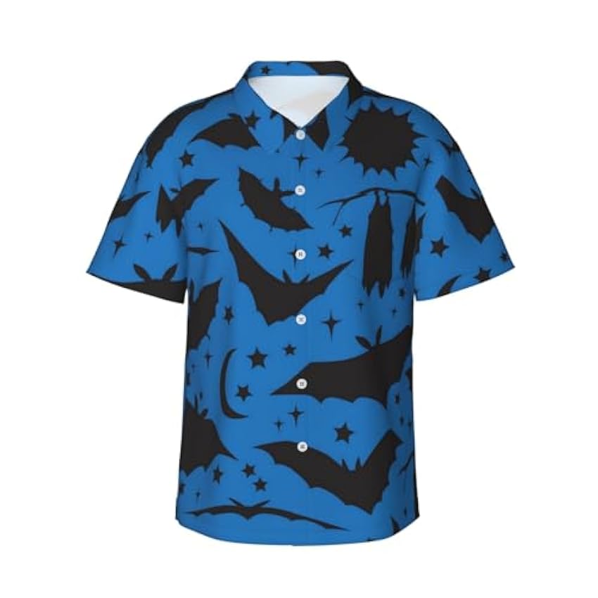 Chemise hawaïenne à manches courtes pour homme - T-shir