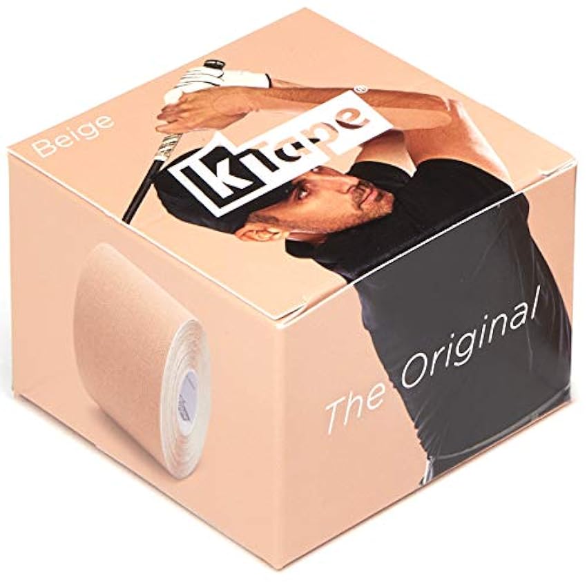 K-Tape® My Skin Beige (Rouleau Simple, 5 cm x 5 m) [Beige] jEVHMoOJ