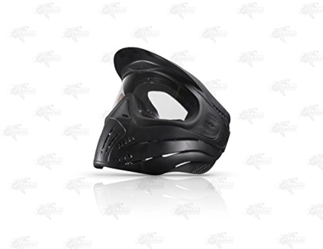 JT méthode choisie Headshield Unique volet Masque Noir adLhnrhj
