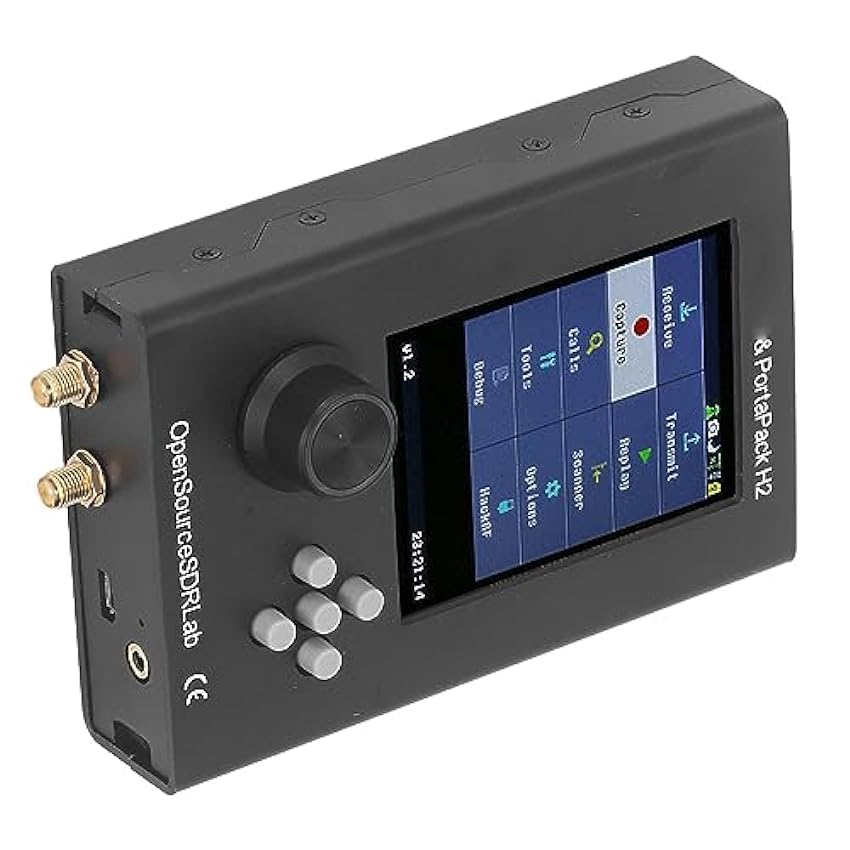 Émetteur-récepteur SDR, écran Tactile d´émetteur-récepteur Radio SDR Multifonctionnel de 1 MHz à 6 GHz pour AM FM (Hôte unique) RMeAJY8n