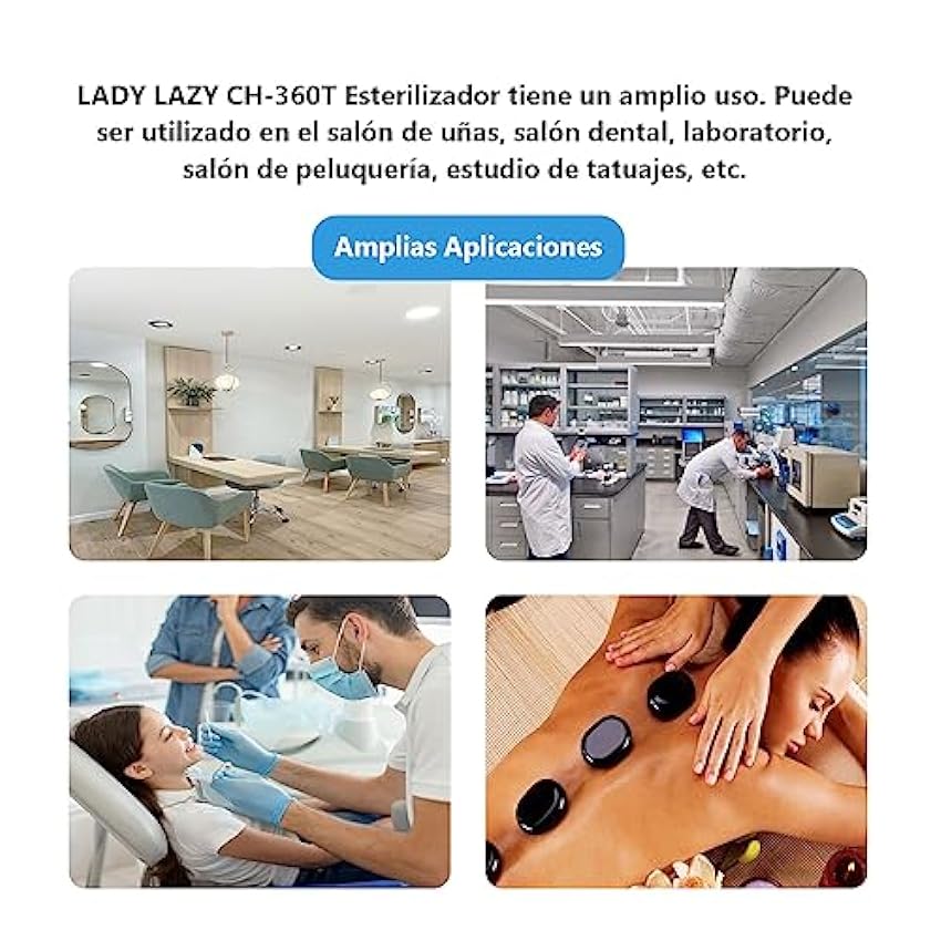 Lazy lady stérilisateur manucure haute température, stérilisateur professionnel à air chaud, sterilisateur materiel onglerie professionnel pour outils à ongles, dentaire,outils de coiffure qKAmKjVQ
