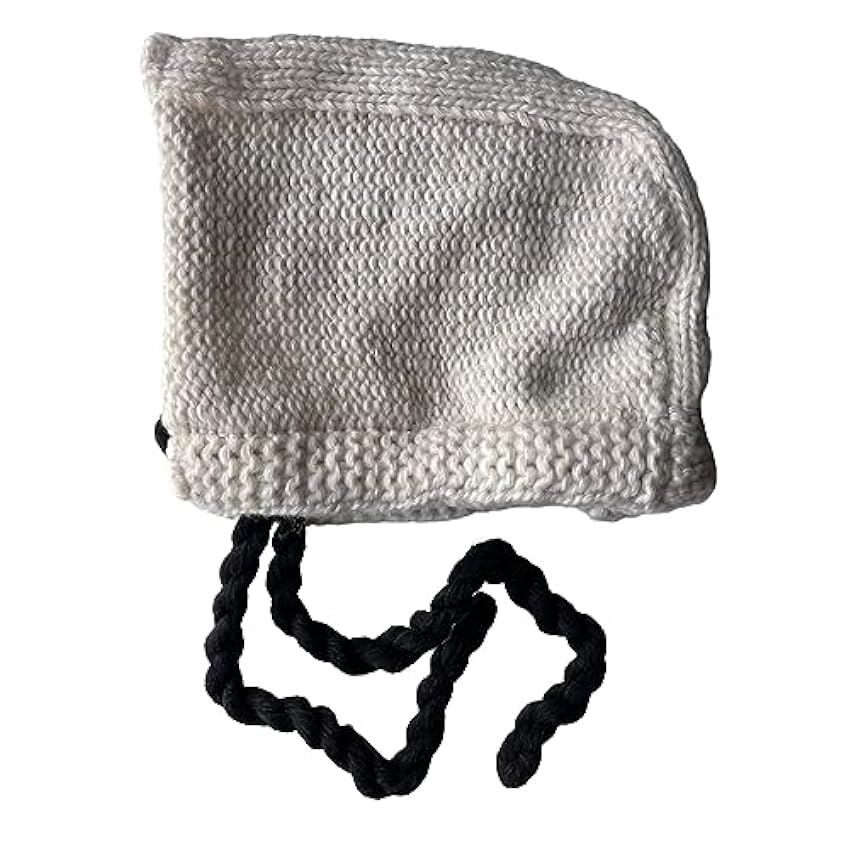 WuLi77 Chapeau épais en laine à pompon pour homme et fe