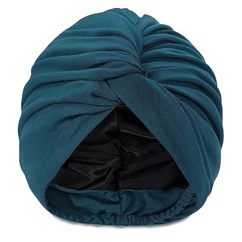 Hat Hut Turban en satin pour femme - Bonnet de sommeil 