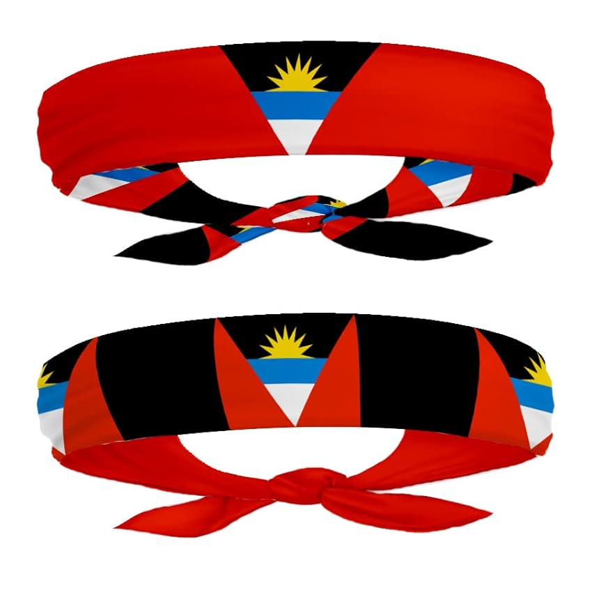 Antigua Bandeau drapeau pour carnaval, fitness, équipe 