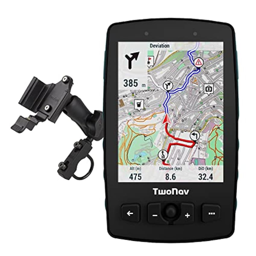 TwoNav Aventura 2 Plus, GPS d´écran Large de 3,7 Pouces, Boutons et Joystick pour Alpinisme ou Activités Motrices. (Aventura 2 Plus Motor (Moto + Quad + Voiture), Bleu) 3mVOLApC