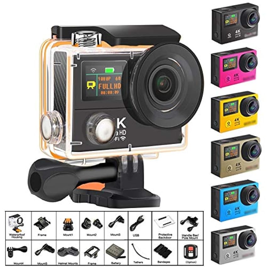 H3R Action Camera Ultra HD 4K / 30fps 20MP WiFi 2.0
