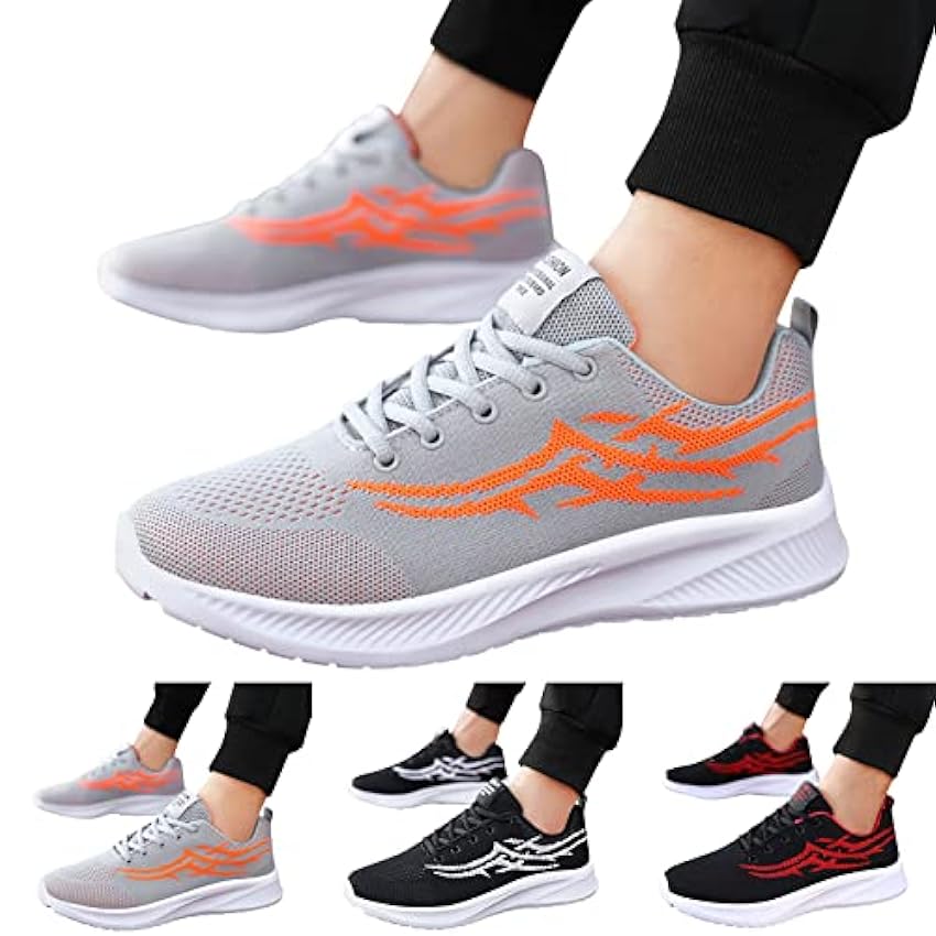Zannycn Chaussures de fitness pour homme - Chaussures orthopédiques - Chaussures de randonnée - Chaussures de course - Chaussures de tennis - Chaussures d´entraînement pour l´extérieur - Chaussures de NbygZ7dt