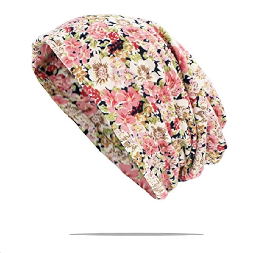 Chemo Headwear Bonnet pour femme - Turban doux - Motif 