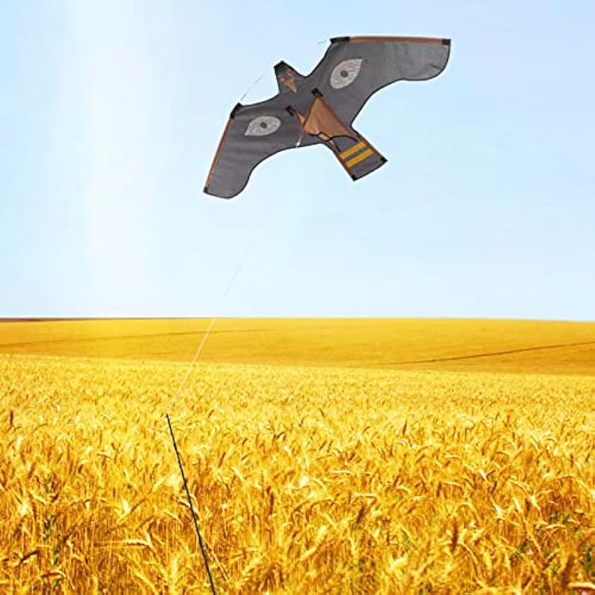 Écarteur de cerf-volant à plumes réfléchissantes pour oiseaux - Répulsif extensible - Protection de ferme pour ferme et jardin Zorq J6iW0vHg