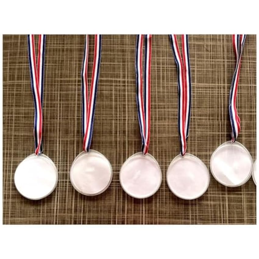 Tarragona 24 Pièces Médaille en Plastique Concevez Vos Propres Médailles de Récompense, Médaille de Bricolage pour Enfants, Entreprises, Sports, Festivals waVGr2dZ