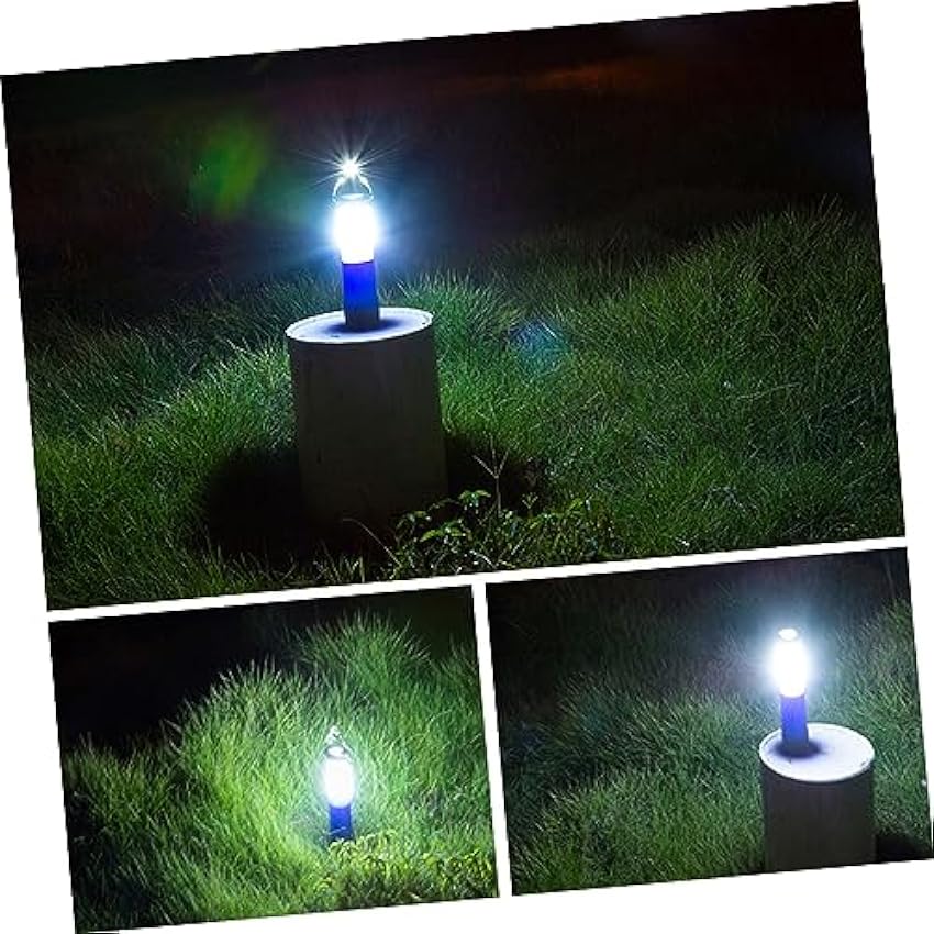 Happyyami 2 Pièces Lanterne De Randonnée Lampe De Secours De Camping Sac à Lampe De Tente Extérieure Lanterne Suspendue De Tente Pliable Voyage Lampe De Poche Lumière  [Classe énergétique A+] 5B72giCh