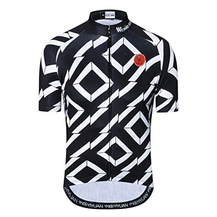 Weimostar Maillot de cyclisme en jersey Allemagne pour homme - Noir GzNgXDtD
