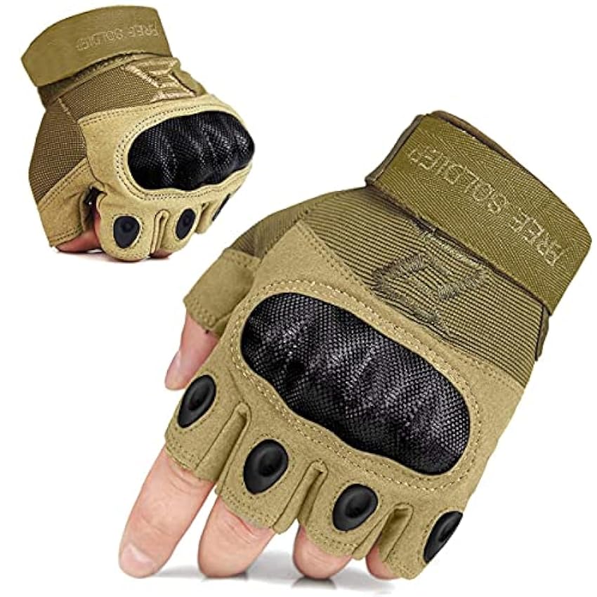 Free Soldier Cycling Gloves Non-Slip Gloves Full Finger