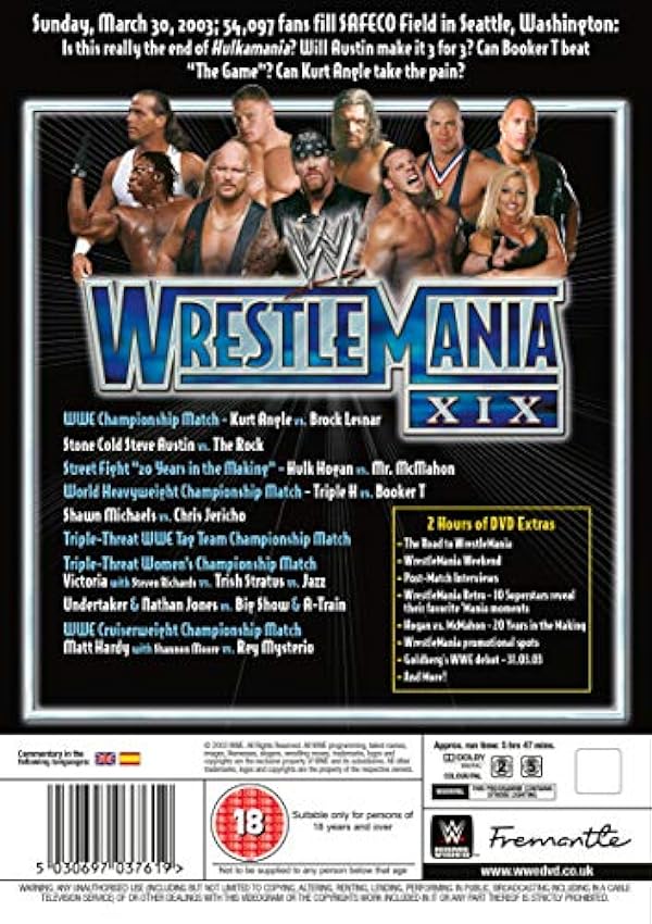 WWE: Wrestlemania 19 [DVD] [Import] j5VVH8wL