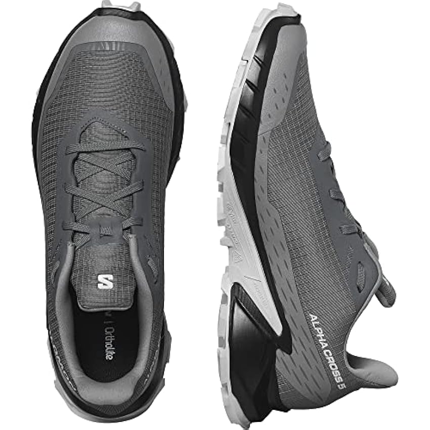 SALOMON Alphacross 5 Chaussures de trail pour Homme, Accroche puissante, Confort longue durée, Performance et polyvalence OdWlZjQo