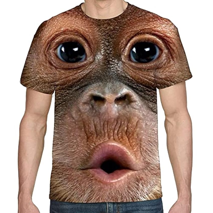 Gecaitez T-shirt pour homme avec imprimé graphique 3D S à 3XL HFk4OJHg