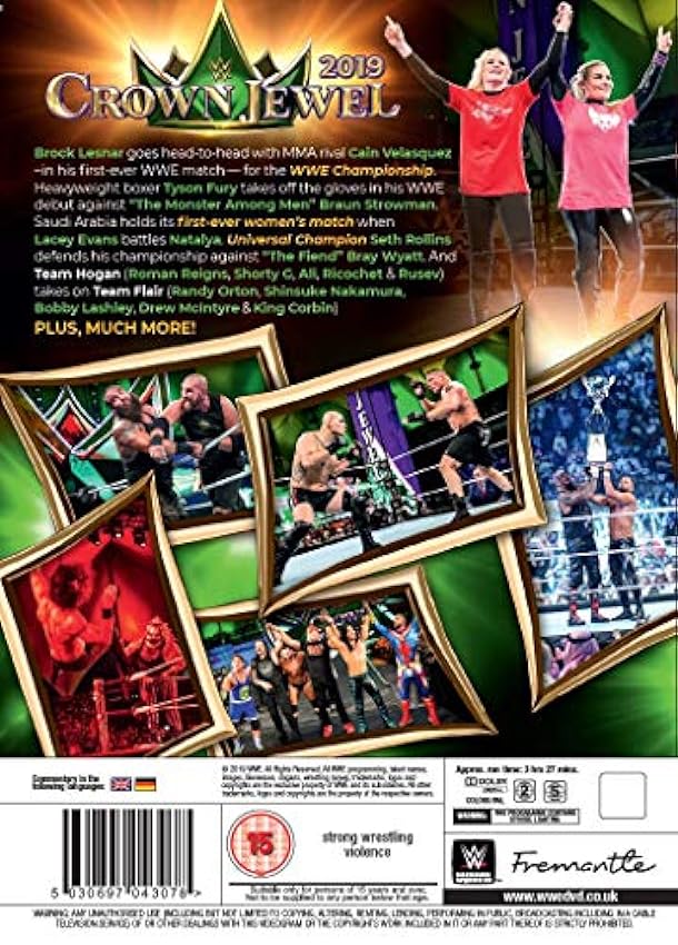 WWE: Crown Jewel 2019 [DVD] [Region 2] wYpZeTgl