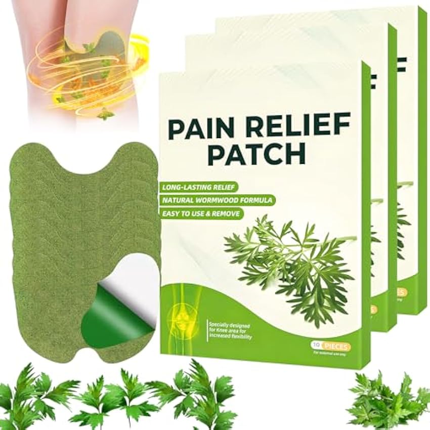 30 Patchs Anti-Douleur, Patch Chauffant, Plâtre de Geno