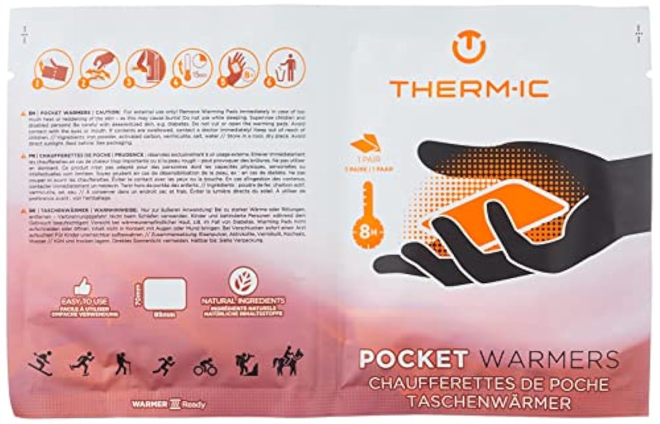 Therm-ic Pocket Warmer - Chauffe mains - 8 heures de ch
