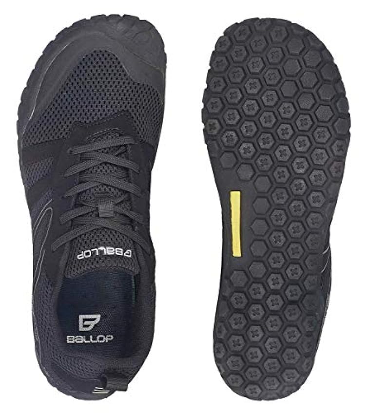 BALLOP Pellet Unisexe - S E T - Chaussures pieds nus / chaussures minimalistes avec 2 semelles amortissantes différentes xiMu7Ieo