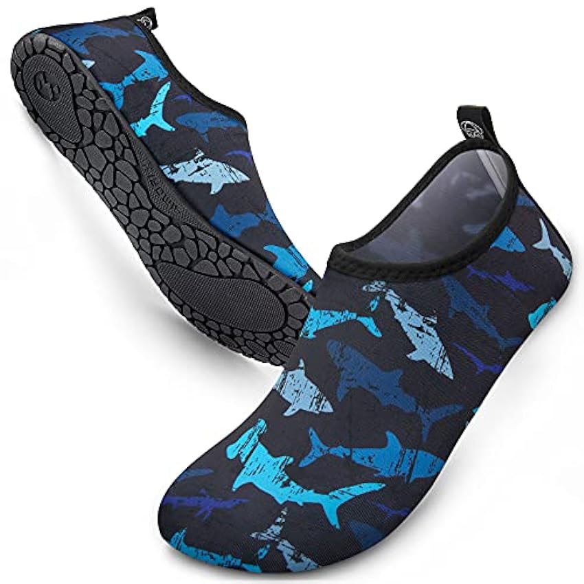 SIMARI Chaussures Aquatiques à séchage Rapide pour Homme et Femme SWS001 U95U62TS