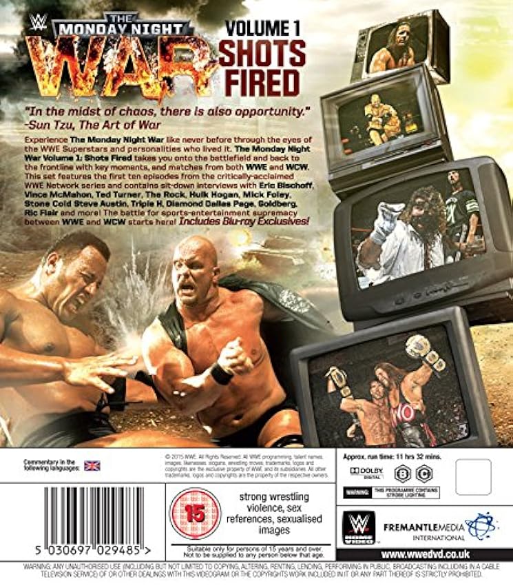 Monday Night War Vol.1-Shots Fired [Blu-Ray] [Import] mq02HhPC
