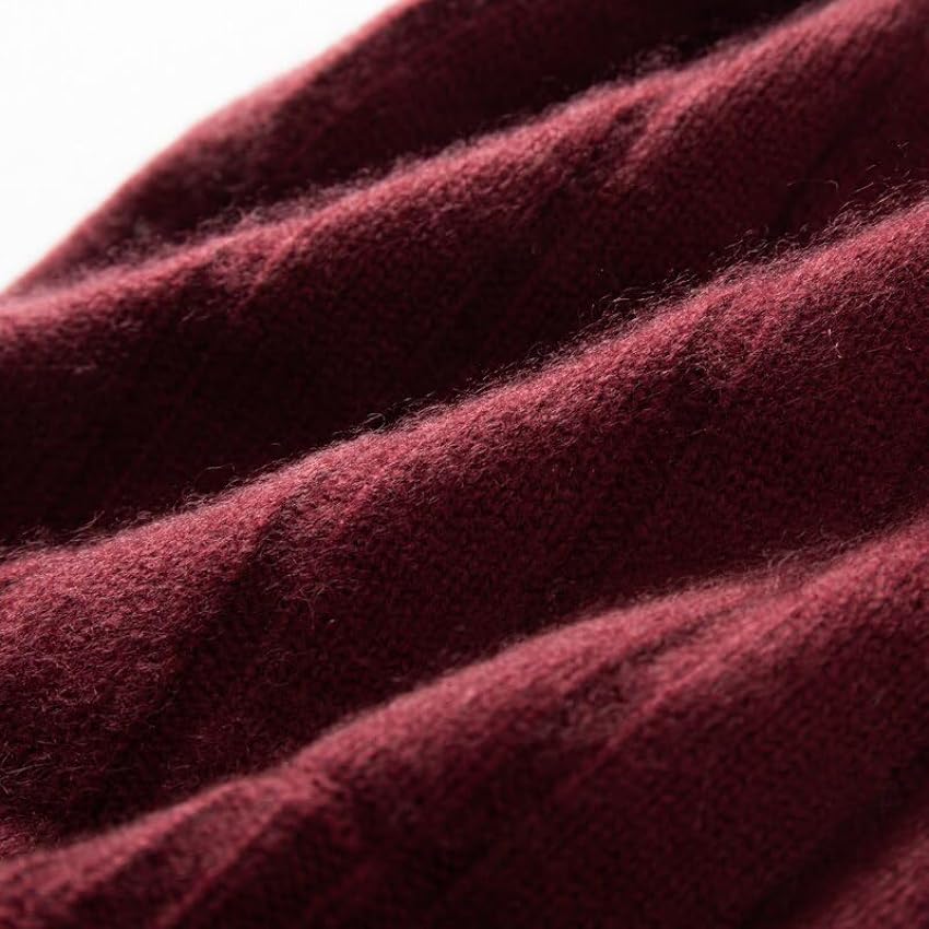 JYHBHMZG Bonnet d´hiver en cachemire naturel doux pour garder au chaud pour femme - Bonnet tricoté en cachemire LS2ZYo9s
