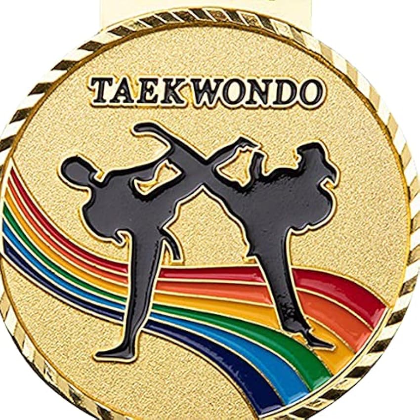 ARVALOLET Gold Medals - Médaille de sport Winners - Or et argent - Cuivre - Pêche - Taekwondo - Médaille Winner Kids - Médaille Olympiques Gold Medals M9OGizso
